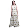 thumbnail image 1 of Bimba Robe Longue Débardeur Imprimée Papillon pour Femmes, Tenue de Villégiature, Robe de Soirée - XX-Grand, 1 of 6