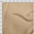 thumbnail image 4 of oneOone Velvet Gamboge Yellow Fabric Houndstooth Fabric For Sewing Printed Craft Fabric By The Yard 58 Inch Wide, 4 of 4