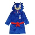 thumbnail image 1 of Sonic The Hedgehog Boy'S Costume Plush Fleece Robe Sonic Blue 10/12, 1 of 4