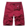 thumbnail image 1 of cllios Men's Cargo Shorts Plus Size Multi Pockets Shorts Outdoor Tactical Shorts Loose Workwear Cargo Shorts, 1 of 2