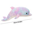 thumbnail image 3 of Drppepioner Jouet en Peluche Mignon Coloré Poupée Dolphin Poupée Dolphin Colorée Oreiller de Sommeil, 3 of 5