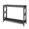 thumbnail image 2 of Convenience Concepts Omega Console Table in Black Wood Finish, 2 of 2