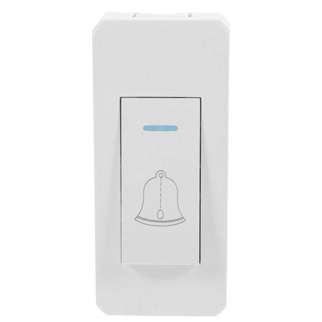 MOVTOTOP Plaque d'Interrupteur de Sonnette en PC Blanche avec Conception Haute Puissance pour Applications Polyvalentes et Fiable