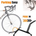thumbnail image 3 of Bike Stand Floor Bike Rack Garage Bicycle Stands for Storage Indoor/Outdoor, Front and Rear Wheel Parking Rack Stand Per, 3 of 9