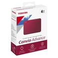 thumbnail image 1 of Toshiba Canvio Advance Portable External Hard Drive, 4TB, 1 of 3