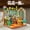 le Coin de la Fleur Boutique, variante sur Cabane pour Chat Bricolage Faite à la Main, Scène Assemblée à Micro-Échelle, Casse-Tête 3D Tridimensionnel, Jouets Éducatifs en Bois pour Enfants, Ornements