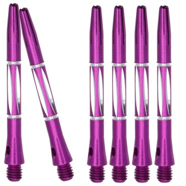 WASHWEPE 6pcs Darts Stems Metal Aluminium Alloy for Improved Accuracy in Darts