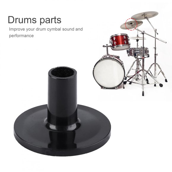Cymbal Sleeves Cympad Plastic Black 8 Pcs Plastic Black Cymbal Sleeves Musical Instruments Accessory