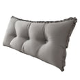 thumbnail image 1 of MKHSQHDG Clearance Rectangular Large Backrest Sofa Waist Soft Bedroom Bed Removable and Washable, 1 of 7