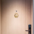 thumbnail image 1 of PRETXORVE Sonnette de Porte en Bois Magnétique Type de Porte Rappel d'Entrée Magnétique, 1 of 6