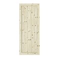 thumbnail image 4 of Wood & Hart 42" Rustic Unfished Knotty Pine Barn Door, 4 of 5