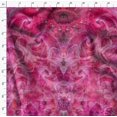 thumbnail image 4 of Soimoi Tissu en Coton Rouge Canard Imprimé Floral Trèfle au Mètre 42 Pouces de Large, 4 of 6