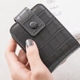 thumbnail image 4 of DEBGFS Rouge à Lèvres PU avec Miroir Mini Maquillage Pochette Cosmétique Fermeture à Boucle, Rouge, 4 of 9