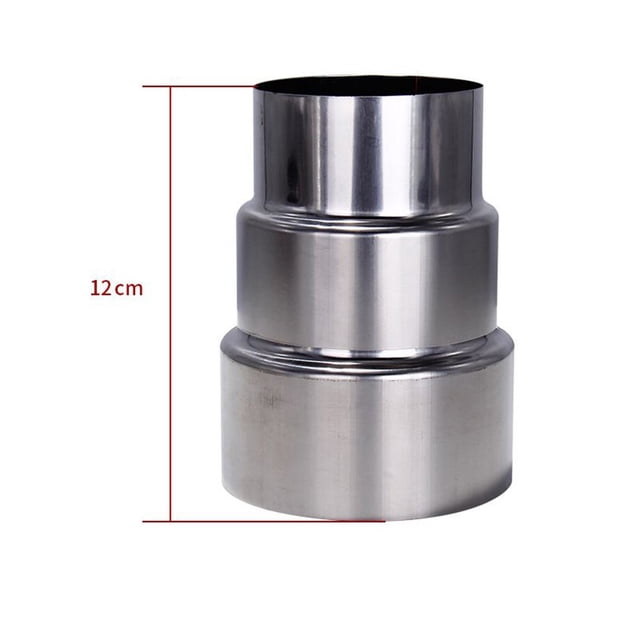Stainless Steel Flue Liner Reducer / Tubing Connector Chimney Adaptor Stove Pipe