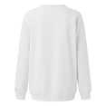 thumbnail image 4 of Haut de sous-Vêtements Thermiques Soldes de Liquidation Chandail à Capuchon en Polyester pour Femmes Chandails à Col Rond Femmes Tendance Décontracté Hauts à Manches Longues Adolescentes Chandail à Col Rond Vêtements Ensembles 2024, 4 of 5