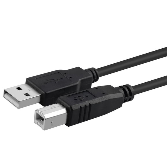 axGear 10Ft 10F High Speed USB 2.0 Ab A Male To B Male Cable A-B MM Cord Wire 3M