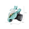 thumbnail image 3 of 5Green Kids Rotating Car Toy With Lights And Music Stunt Dumper 360 Degree Rollover, 3 of 4
