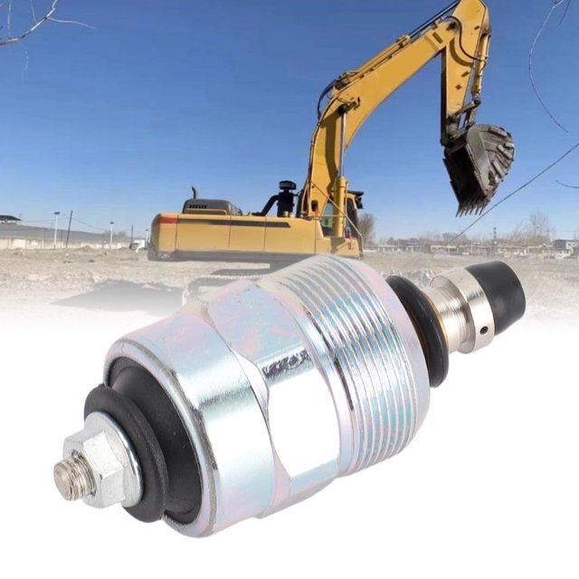 Carburetor Fuel Shut Off Solenoid Valve 0330001015 Model For Excavator Electric Solenoid Parts