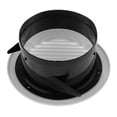 thumbnail image 2 of Air Vent Grille Circular Indoor Ventilation Outlet Duct Pipe Cover Cap Kitchen, 2 of 6