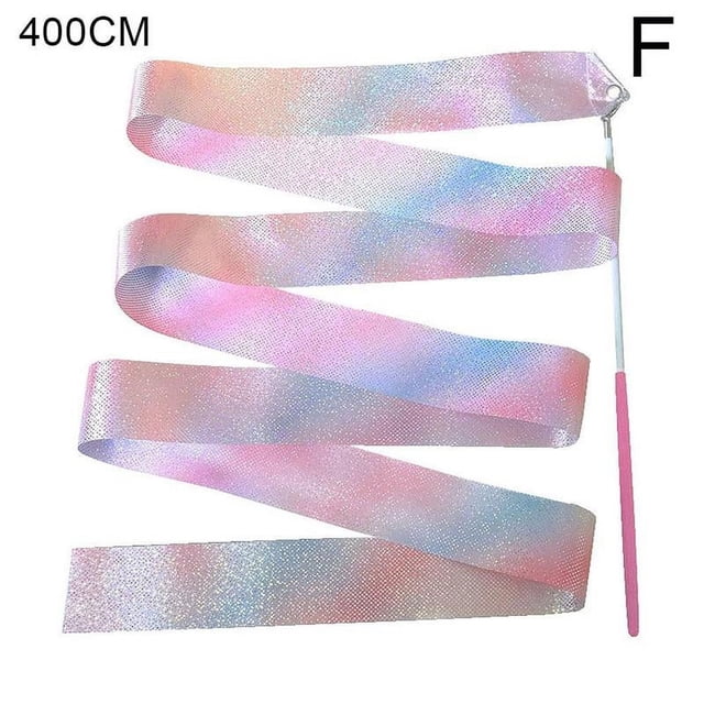 Clearance Now! Flashing Star Dance Ribbon Rhythmic Art Bar Rainbow 2M ^/ &θ (л ъ∫ 4M / ьθ K3F2