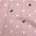 thumbnail image 1 of oneOone Polyester Lycra Peach Fabric Floral & Fabric For Sewing Printed Craft Fabric By The Yard 56 Inch Wide, 1 of 5
