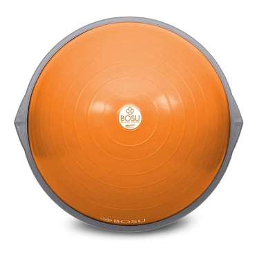 Bosu 72-10850 l'Entraîneur d'Équilibre Original Balle de Diamètre 65 cm, Orange et Gris