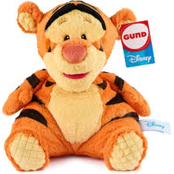 GUND Disney Officiel Tigger Oh So Snuggly Peluche, Winnie l'Ourson, Tigger Tigre Animal en Peluche pour 1 An et Plus, Orange, 12,5”