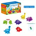 thumbnail image 1 of 26 Pcs Alphabet Matching Game - Double-Sided 13 ABC Dinosaur Toys for Preschoolers, 1 of 5