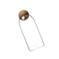 thumbnail image 2 of ziyahi Bouteille en Verre avec Bouchon en Liège Transparent Bocal de Rangement Scellé pour Bonbons Café 1600ml, 2 of 9