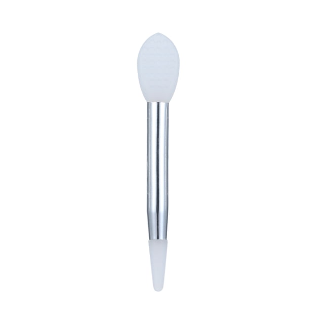 Ensemble de 10 Pcs de Pinceaux à Lèvres en Silicone, Petits Pinceaux de Maquillage, Pinceaux Applicateurs pour Rouges à Lèvres avec 2 Couvre-Brosses Anti-Perte pour Soins des Lèvres et Maquillage