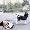 thumbnail image 4 of Retractable Dog Leash with LED Flashlight, Dog Safety Walking Leashes for Small Medium Large Dogs, 4 of 8