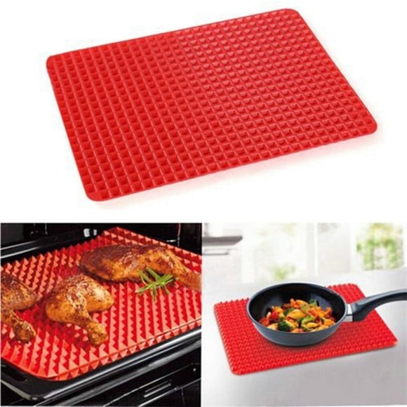 Napperon pour Salle à Manger à la Maison et Réunions de Fête - Tapis Poulet Rôti Résistant aux Hautes Températures pour Cuisine et Salon, Mélange Silicone-Polyester, Napperon de Table Non Absorbant