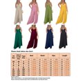 thumbnail image 2 of Innerwin Combinaison Longue Col en V Profond Femmes Combinaisons Vacances Sans Manches Décontracté Pantalon Large Vert Foncé L, 2 of 2