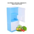 thumbnail image 3 of Herwey Jouet Réfrigérateur pour Poupées, Mini Réfrigérateur pour Poupées Produit Dérivé Simulation Maison Meubles Réfrigérateur pour Poupées, 3 of 8