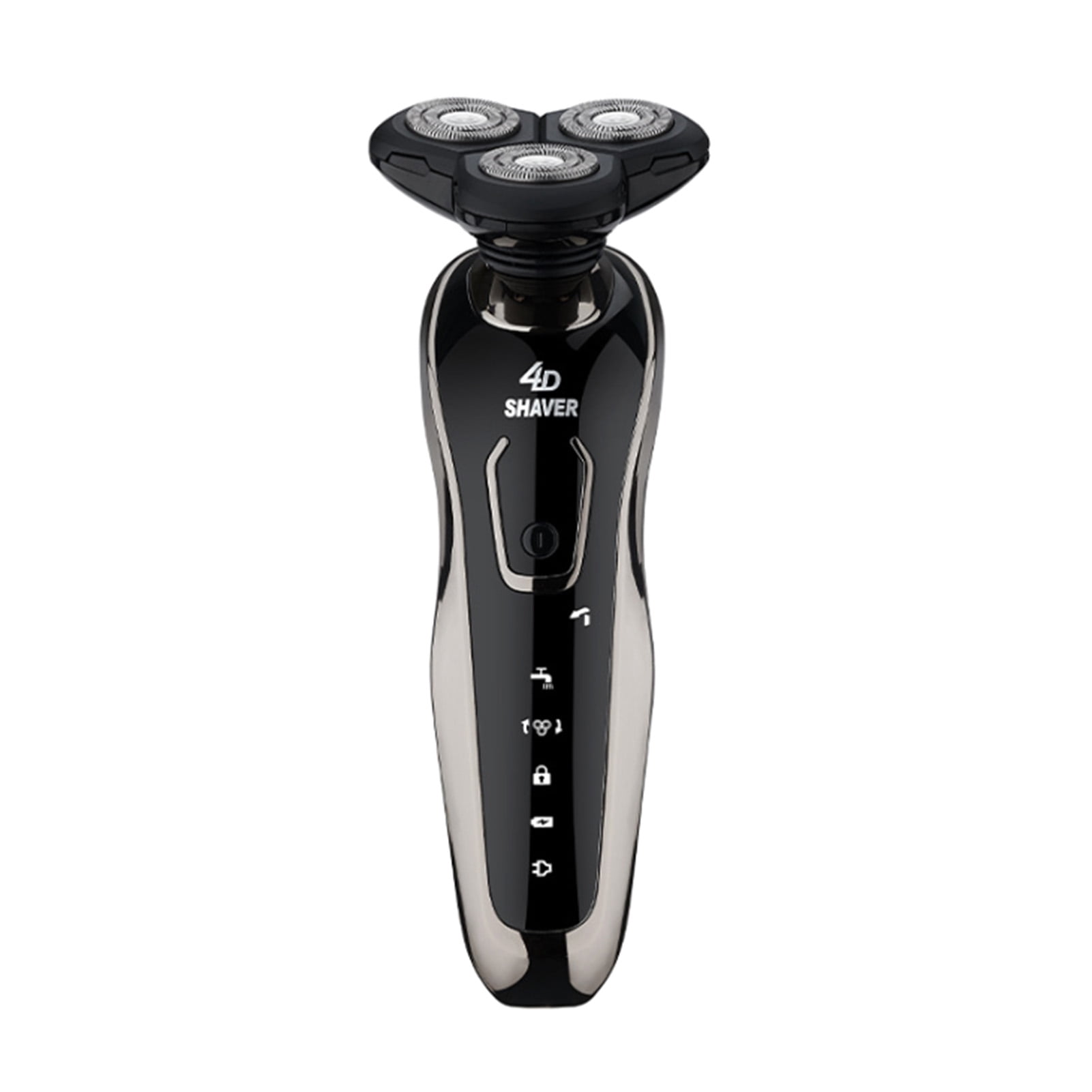 Electric Shaver Multi-Functional Rechargeable Shaving-Razor Washable Floating Three-Blade Beard-Razor