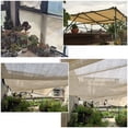 thumbnail image 4 of Voile d'Ombrage Extérieur, Rectangulaire 200x300cm HDPE, Protection UV 95 %, Design Respirant, Coins en Acier Inoxydable, Corde Incluse, Utilisation pour Patio Jardin Piscine Barbecue, 4 of 9