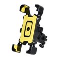 thumbnail image 1 of Charging Phone Mount for Car,Cycling Mobile Phone Bracket Motorcycle Bicycle Shockproof Navigation Mobile Phone Bracket,Yellow, 1 of 1
