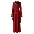 thumbnail image 3 of UPPADA Liquidation Robes de Cocktail Grande Taille Robe Formelle pour Femmes Robe de Fête Robe Vintage Élégante Robes Grande Taille Manches Évasées Robes d'Invitée de Mariage pour Femmes Cocktail, 3 of 6