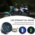 thumbnail image 3 of Universal Fuel Level Gauge Car Meter Digital Blue 8 Light Automotive 52mm U8O0, 3 of 9