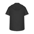 thumbnail image 5 of Dvkptbk Blouse à Capuche à Manches Courtes Décontractée et Tendance pour Homme, Blouse Ajustée à Manches Courtes, Hauts, Chemise, 5 of 5