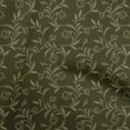 thumbnail image 1 of oneOone Polyester Spandex Dark Green Fabric Floral Craft Projects Decor Fabric Printed By The Yard 56 Inch Wide, 1 of 5