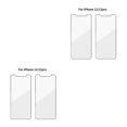 thumbnail image 2 of kurtrusly Mobile Phone Screen Protective Cover Cell Phone Screen Tempered Glass Film for 12 for 12/12 Pro i12/12pro 6.1in 2Set, 2 of 6