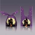 thumbnail image 2 of Food Storage Bags Rabbit Ears Pumpkin Candy Bag Snack Bag Baking Cookie Bag Gift Bag Upgraded And Halloween Goodie Bags For Halloween Party, Kitchen Food Storage, 2 of 6