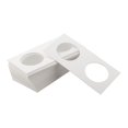 thumbnail image 4 of LEFU Coin Collection Storage Box Set - 12 Sizes Cardboard Holders Optional for Stamps & Coins, White Square Protective Cases, 50 Sheets per Box, Ideal for Collectors, 4 of 9