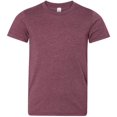 thumbnail image 2 of Bella Canvas Jersey Short-Sleeve Tee 3001Y, M, Heather Maroon, 2 of 3