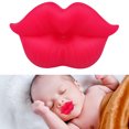 thumbnail image 4 of Pacifiers Silicone Pacifier Easy to Clean Ages Newborn & Up Children Vigor Red, 4 of 8