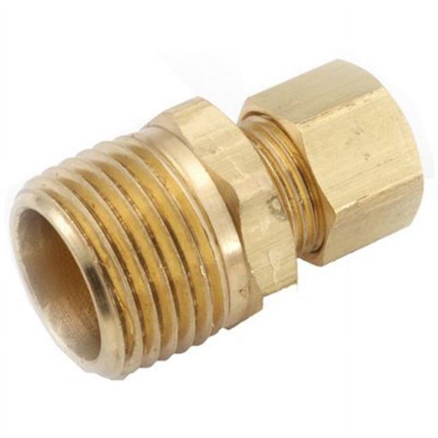 Anderson Metals 710068-0404 Connecteur de Tuyau Mâle.25 X.25 Po