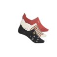 thumbnail image 1 of Billabong Floral Stripe No Show Socks ( 3-Pack ), 1 of 1