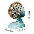 thumbnail image 3 of Yhmxh Fan-Desk Fan Portable Fan Box Fan Mini Fan Mini Desktop Fan USB Charging Dormitory Desk Fan Outdoor Portable Hand Fan Plastic Mini Fan, 3 of 6
