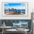 thumbnail image 1 of Design Art - Open Window to Blue Seashore, 1 of 3